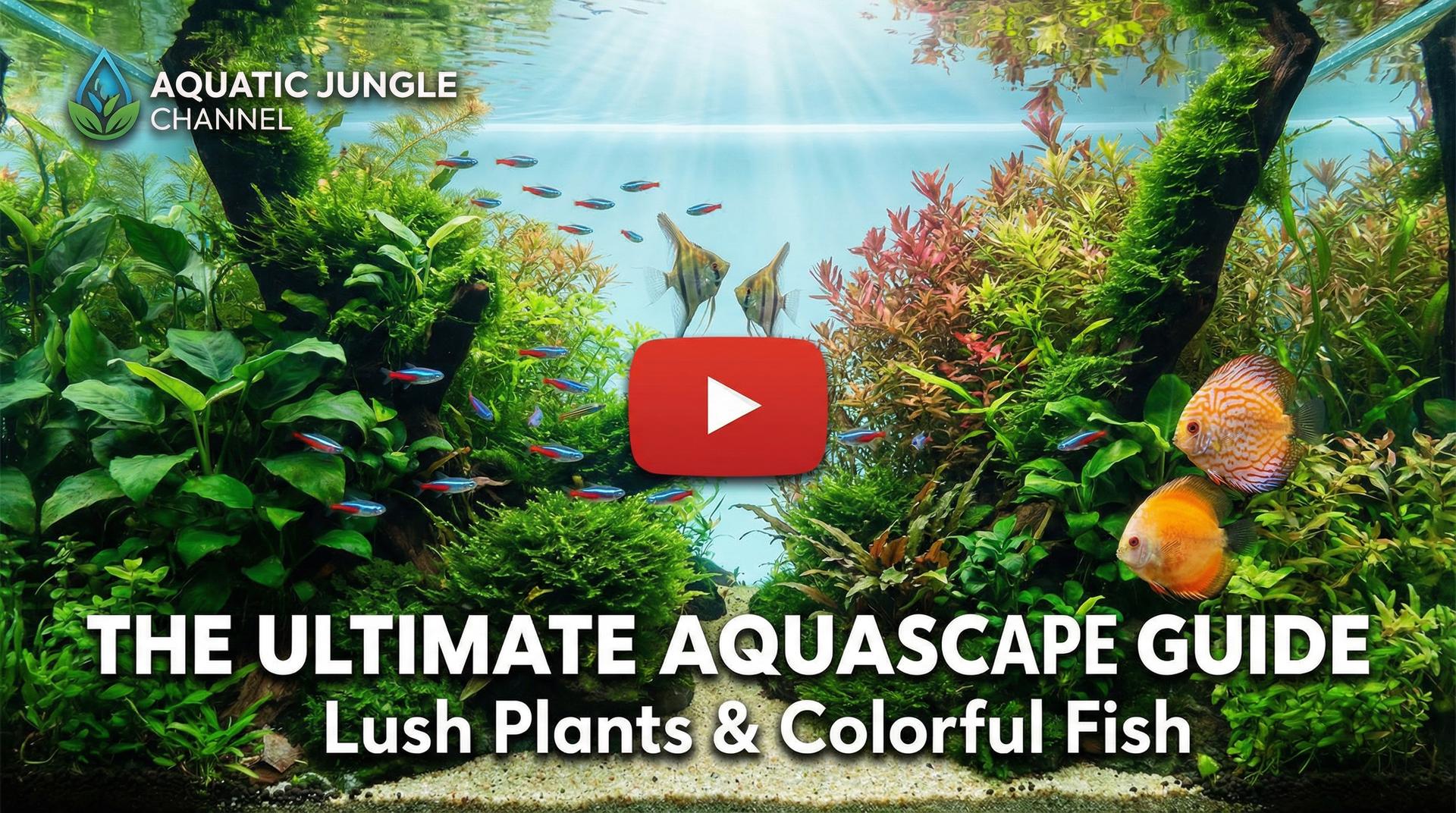 蜜桃植物视频教程-水生植物水族造景视频演示